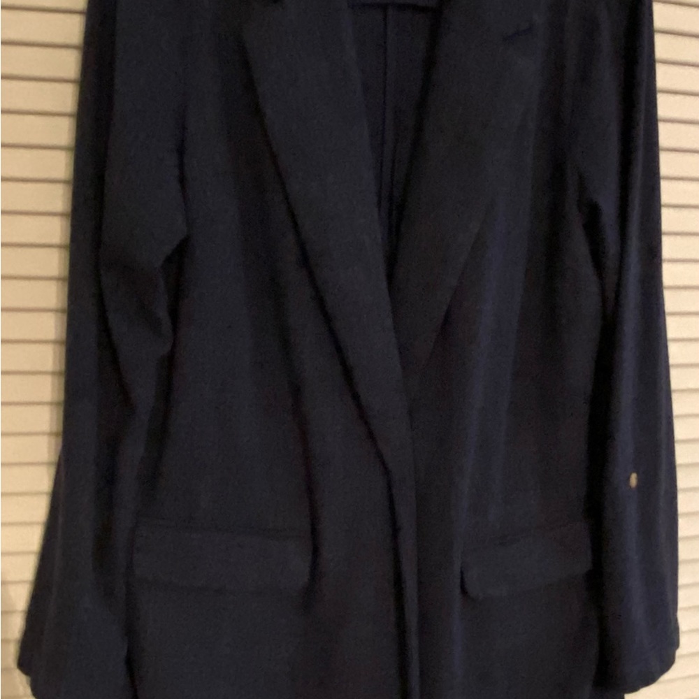 J JILL LOVE LINEN BLAZER.